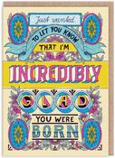 Greeting Card - Glad You Were Born image