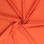 Ex-Designer Italian Silk &amp; Cotton w/Powder Finish in Tangerine - Per ¼ Metre