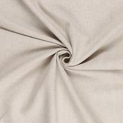 Micro Check Linen Cotton Mix in Ecru - Per ½ Metre