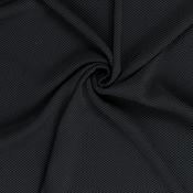 Heavy Monochrome Polyester Georgette w/Geometric Stitch - Per ½ Metre