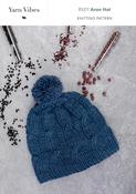 Riley Aran Hat in Yarn Vibes Aran - PDF