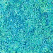 Shimmer Basics: Small Bubbles on Tropical Ocean - 100% Cotton
