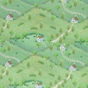 Cottage Bliss: Meadow Haven - 100% Cotton