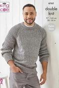 Sweater &amp; Slipover in King Cole Simply Denim DK (6161)