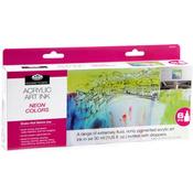 Royal &amp; Langnickel Acrylic Art Ink (6pk) - Neon