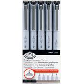 Royal &amp; Langnickel Graphic Illustration Markers (5pk)