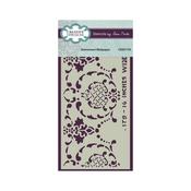 4" x 8" Stencil - Distressed Wallpaper