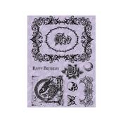 A5 Stamp Set - Gothic Midnight Elegy