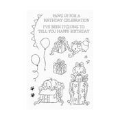 Clear Stamp Set (11pcs) - Itching to Tell You Happy Birthday