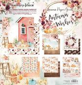 12" x 12" Paper Pad (12pk) - Kawaii Paper Goods Autumn Wishes