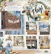 12" x 12" Paper Pad (12pk) - Play!