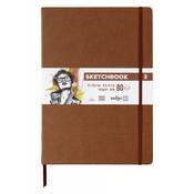 A4 DFY Sketchbook (80pgs) - Terracotta