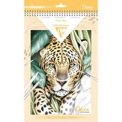 A4 Multi-Technique Pre Drawn Colouring Pad - Animals