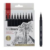 ProScribe Ultimo Fineliner (10pk) - Black image