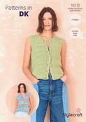 Waistcoats in Stylecraft Colour Burst, Cotton Twist DK (10212) - PDF