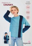 Sweater, Hat &amp; Scarf in Stylecraft Horizon Chunky (10188) - PDF