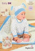 Sweaters, Hat &amp; Blanket in Stylecraft Bambino DK, Bambino Dotty DK (10202) - PDF