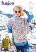 Sweater &amp; Tank Top in Stylecraft Fusion Chunky (9941)
