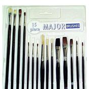 Assorted Artist Brush Set (15pcs)