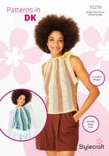 Crochet Top &amp; Sweater in Stylecraft Naturals Bamboo + Cotton DK (10218) - CROCHET