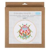 Embroidery Kit w/Hoop - Bug