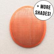 Sinamay Hat Base (15.5 x 13.5cm) - Oval