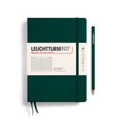 Leuchtturm1917 Notebook Medium (A5): Forest Green