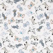 Ruff &amp; Tumble: Wagging Tails - 100% Cotton