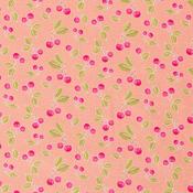 Sweet Blooms Cherry Pop - 100% Cotton