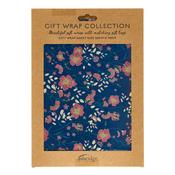 Gift Wrap Pack - Navy Floral image
