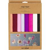High Quality Crepe Paper Pack (8pcs) - Purple/Pink