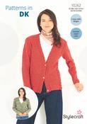 Cardigan and Sweater in Stylecraft Colour Burst &amp; Recreate DK (10262) - PDF