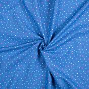 Multi Dots on Navy - 100 % Cotton image