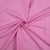Pin Dots on Pink - 100% Cotton image