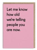 Greeting Card - Let Me Know image