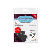 3D Double-Sided Adhesive Foam Sheets (2pcs) - Black image