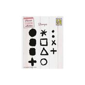 Clear Stamp Set (12pcs) - Checkpoints 1