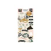 Chipboard Embellishments Pack - Wedding Day