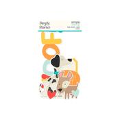 Die-Cut Embellishments (14pcs) - Woof