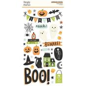 Chipboard Stickers (37pcs) - Spooky Nights image