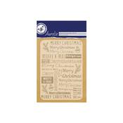 Background Embossing Folder - Christmas Sentiments