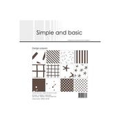 6" x 6" Paper Pack (24pk) - Simple &amp; Basic: Warm Grey
