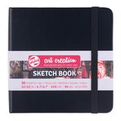 Talens Art Creation Sketchbook (12 x 12cm) - Black image