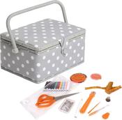 Filled Sewing Box Kit (100pcs) - Grey Spot image