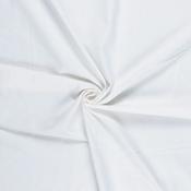 Linen Look Cotton in White - Per ½ Metre image