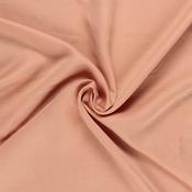 Tencel &amp; Linen Satin Effect in Peach - Per ¼ Metre image