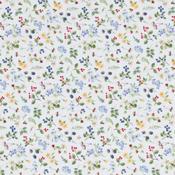 Country Mouse: Wildflowers on White - 100% Cotton