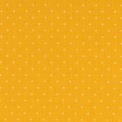 Intervals: Small Dots on Gold - 100% Cotton