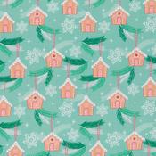 Baubles &amp; Bows: Little Houses - 100% Cotton image