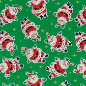 Holly Jolly: Santas - 100% Cotton image